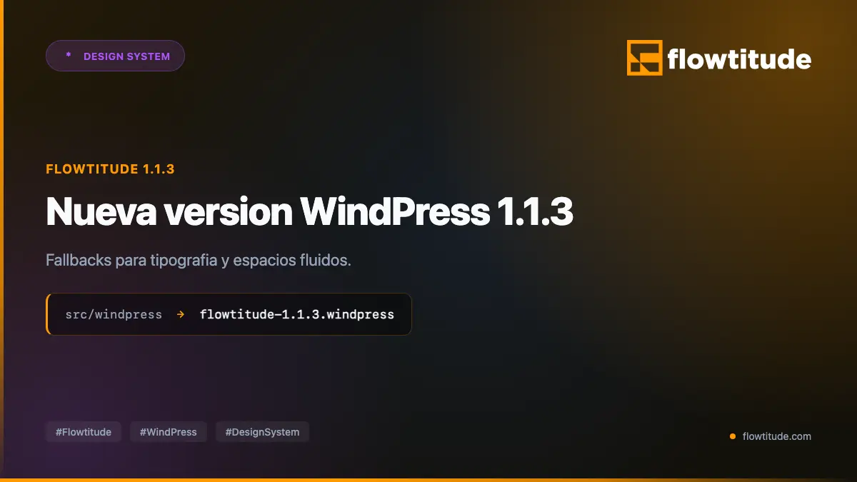 Flowtitude Design System 1.1.3
