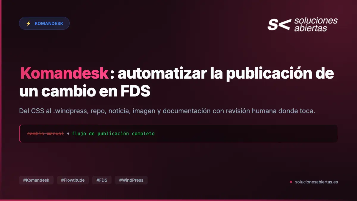 Flowtitude Community Draft: Komandesk + FDS