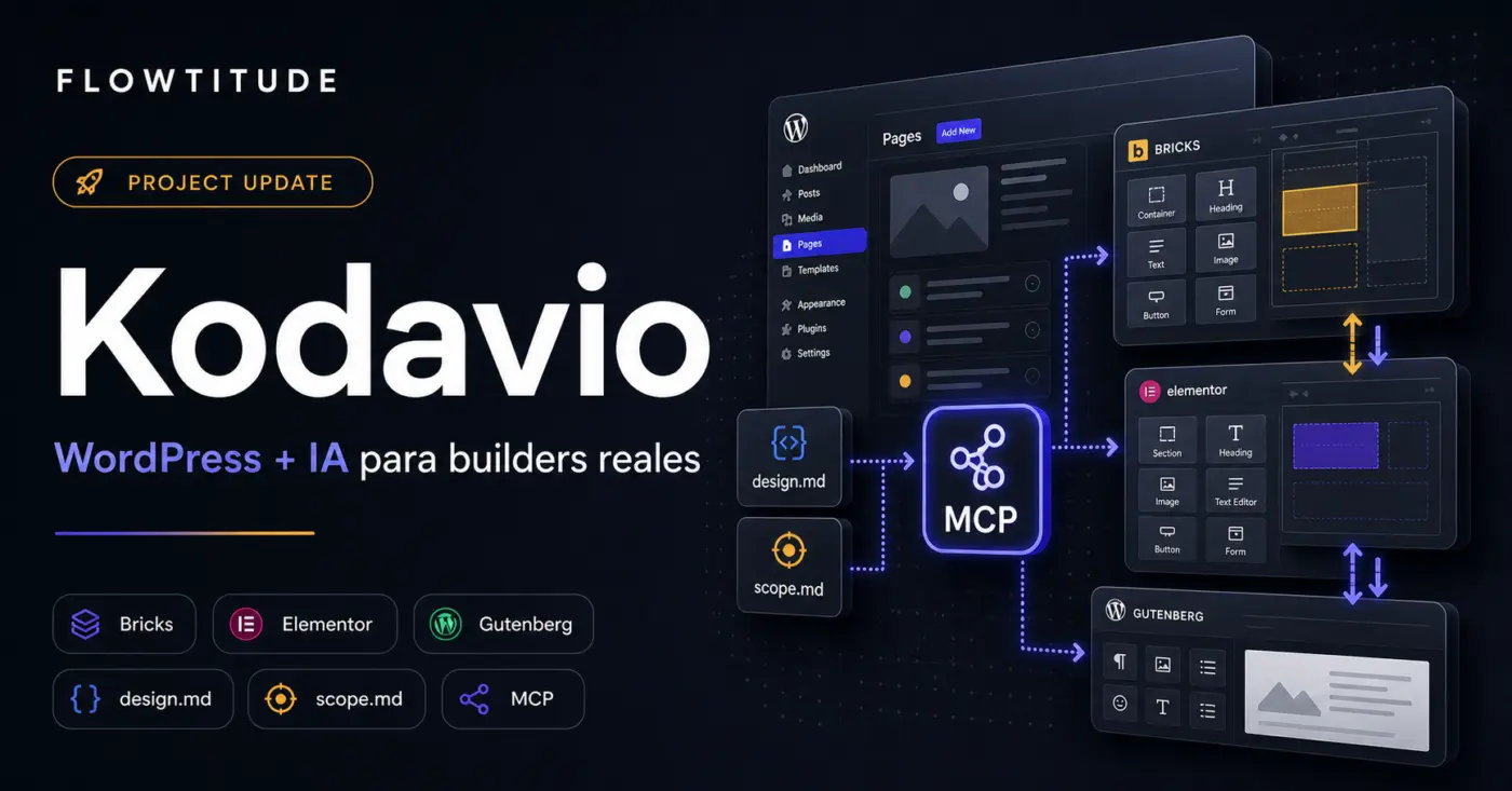 Kodavio: agentes AI que entienden tu WordPress antes de empezar