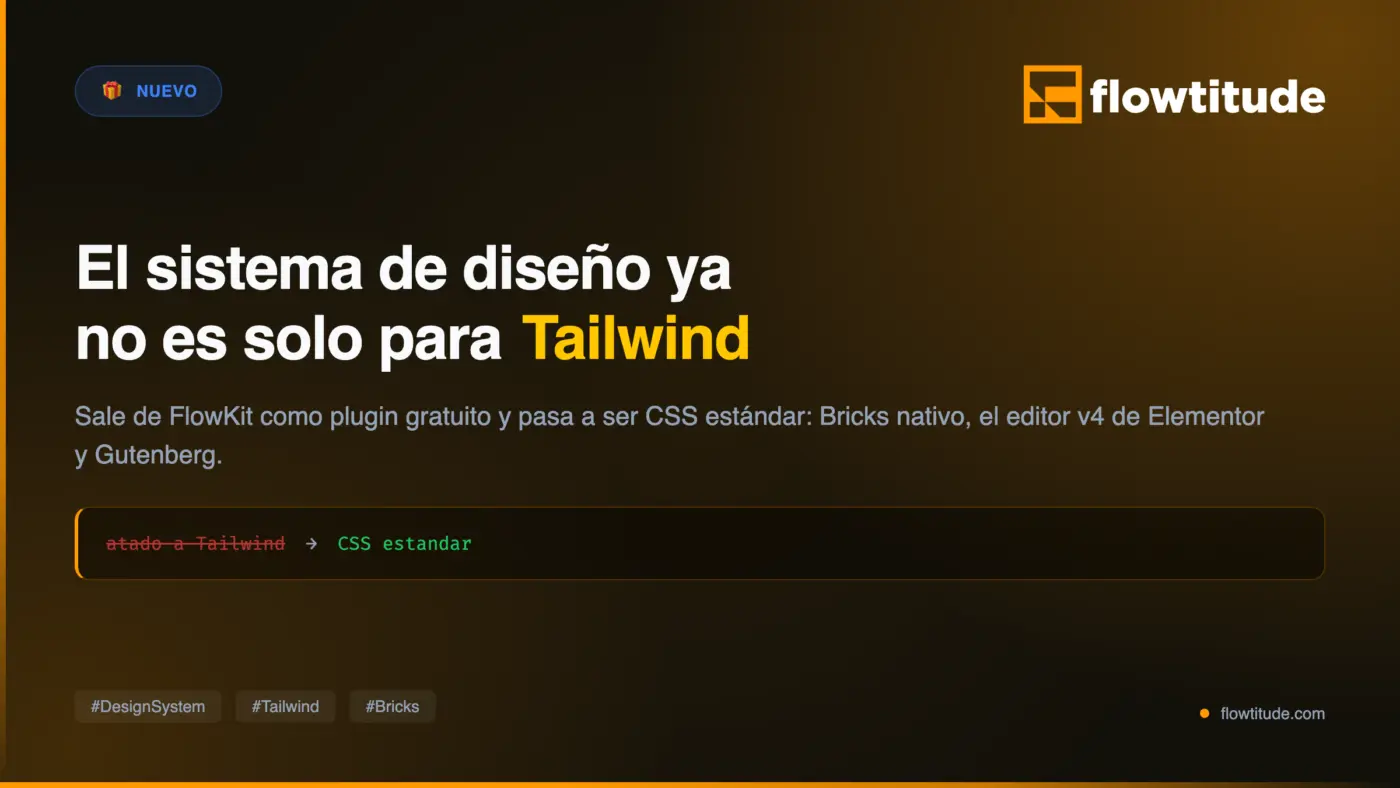El sistema de diseño ya no es solo para Tailwind. Y sale gratis